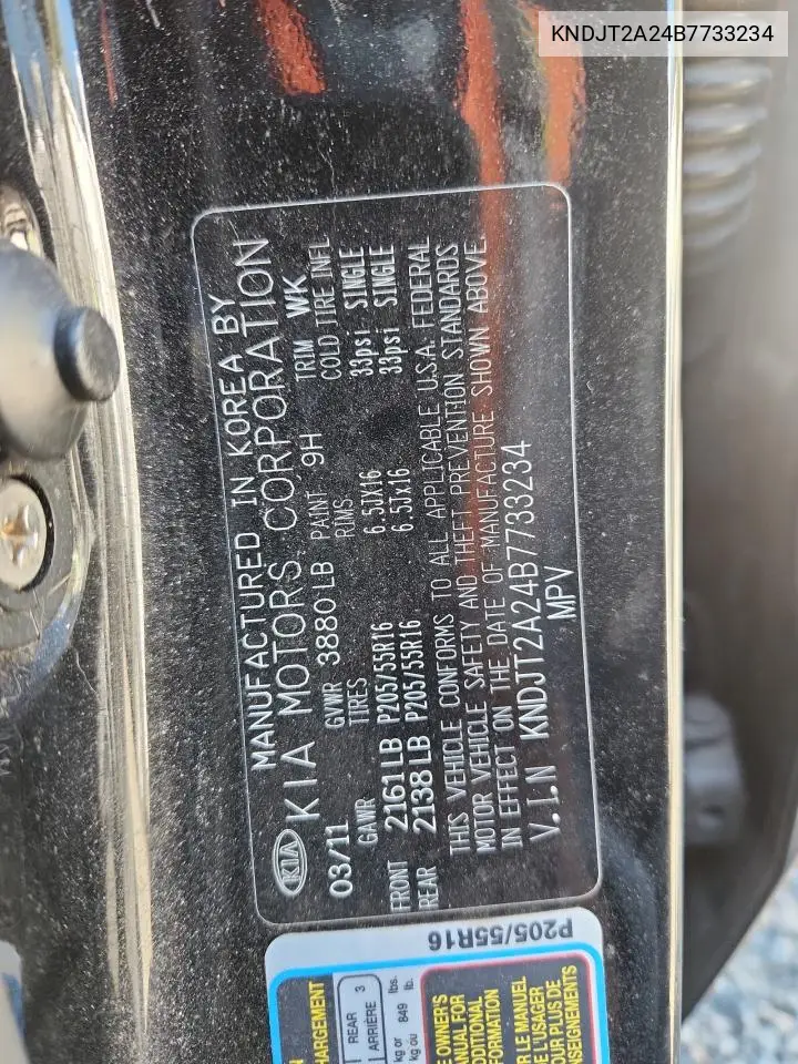 KNDJT2A24B7733234 2011 Kia Soul +