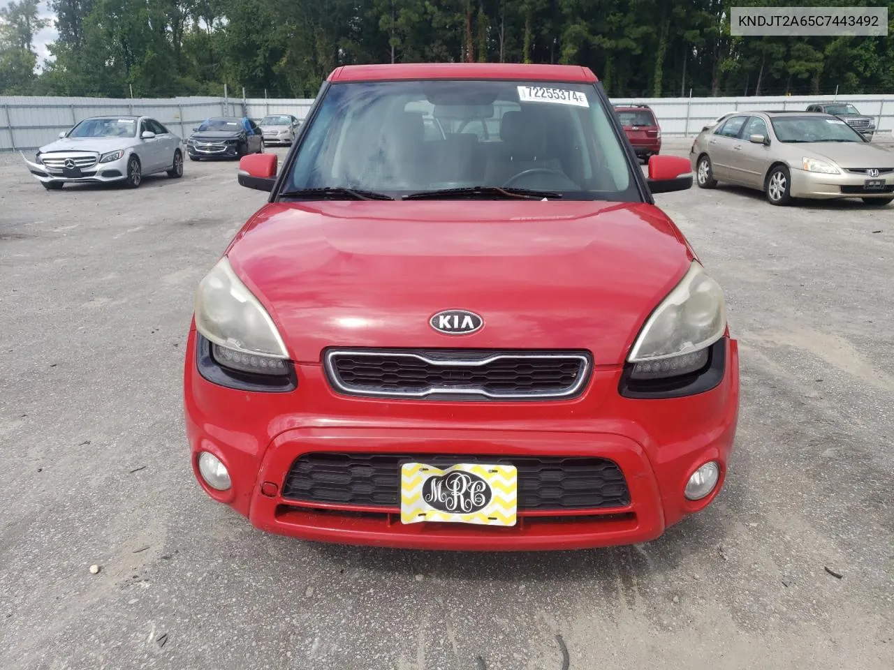 KNDJT2A65C7443492 2012 Kia Soul +