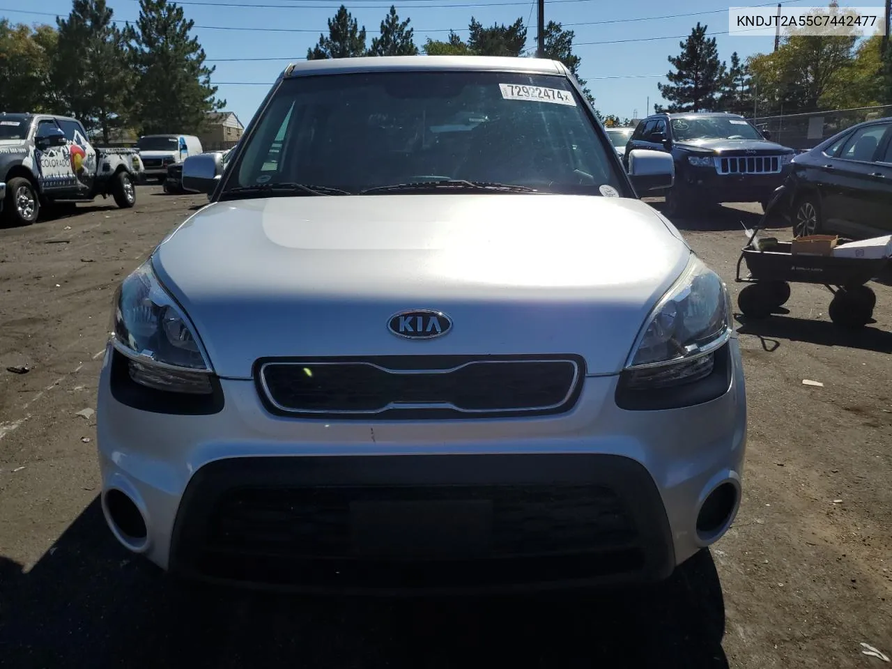 KNDJT2A55C7442477 2012 Kia Soul