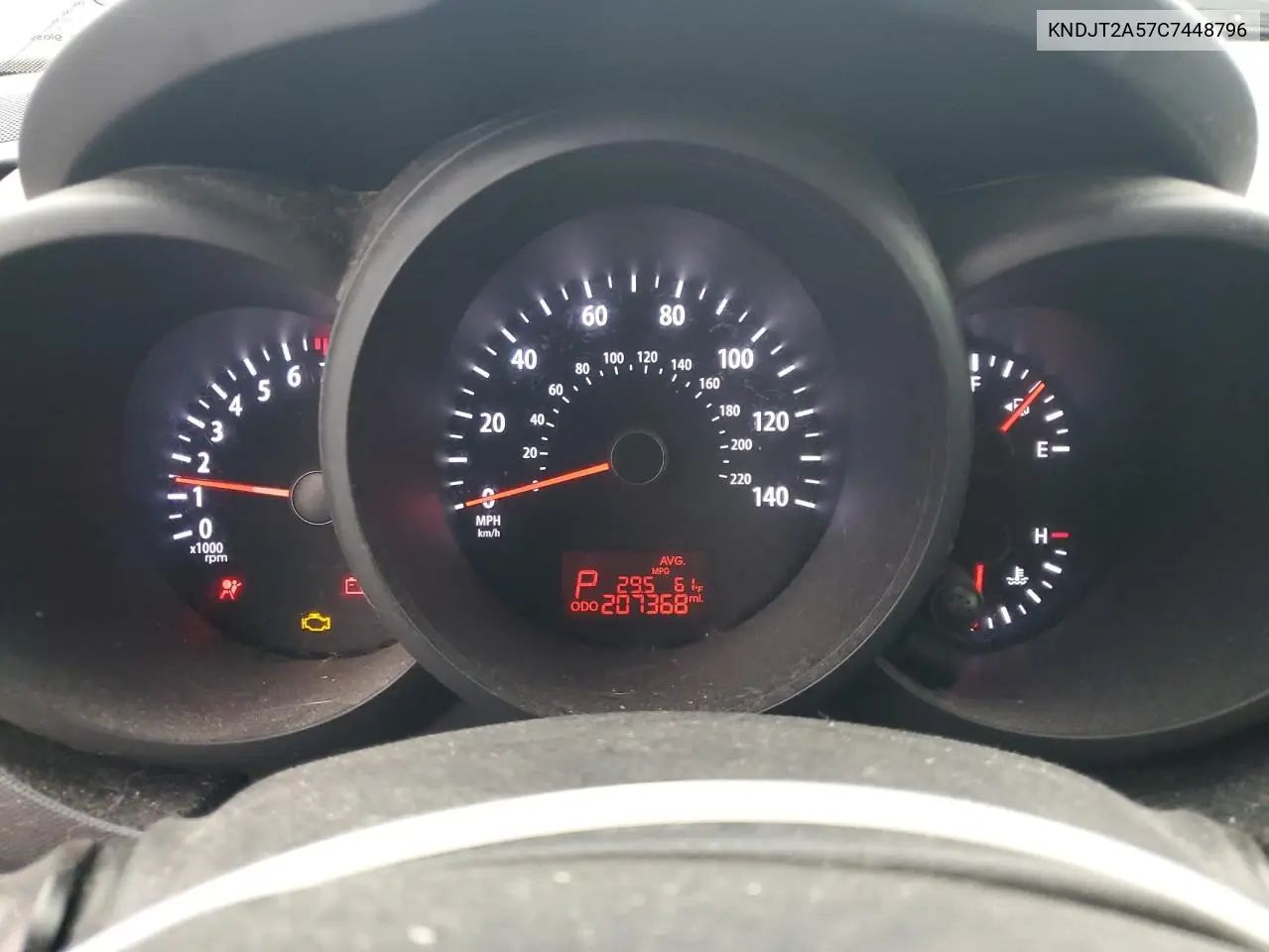 KNDJT2A57C7448796 2012 Kia Soul
