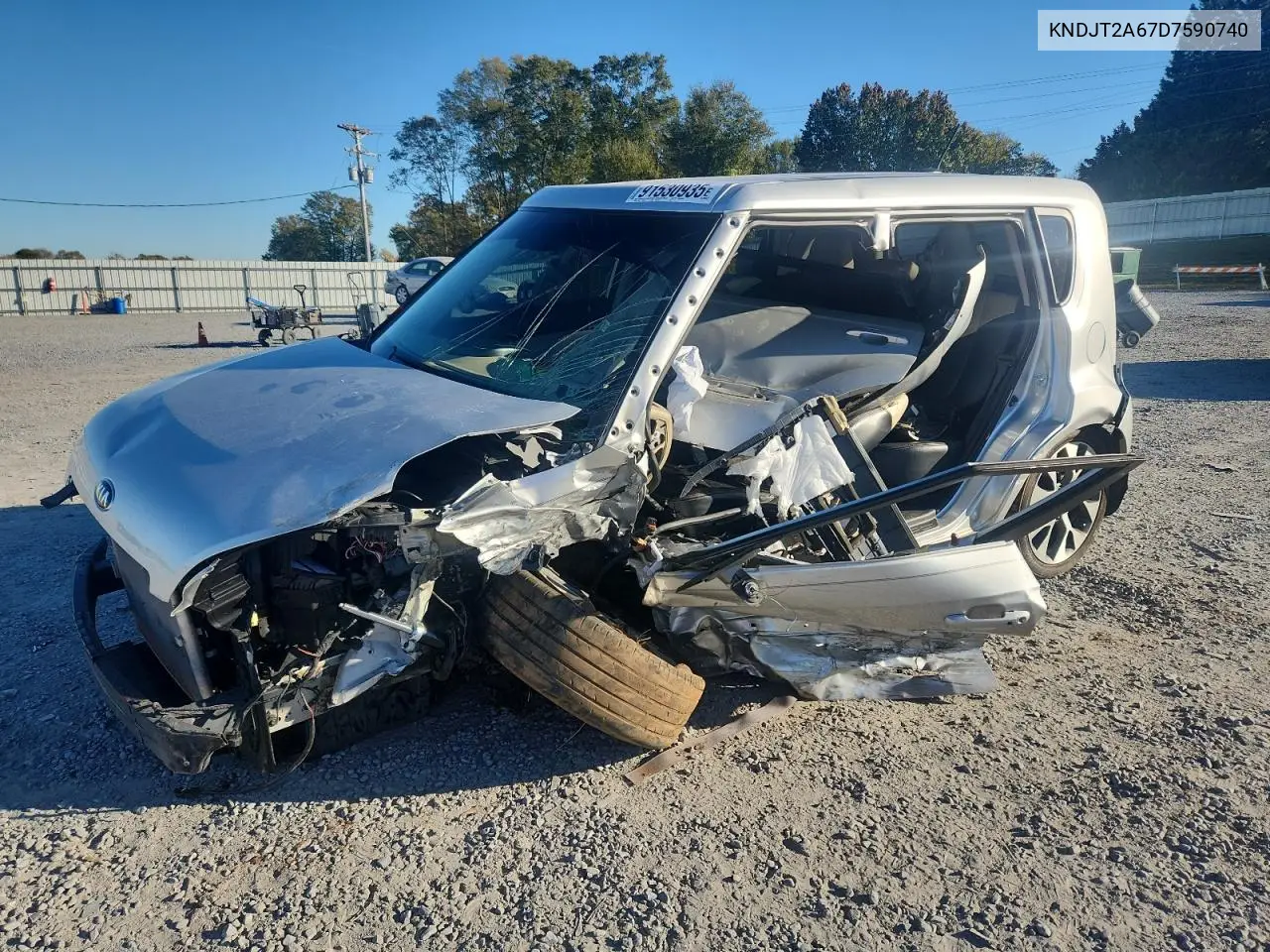 KNDJT2A67D7590740 2013 Kia Soul +