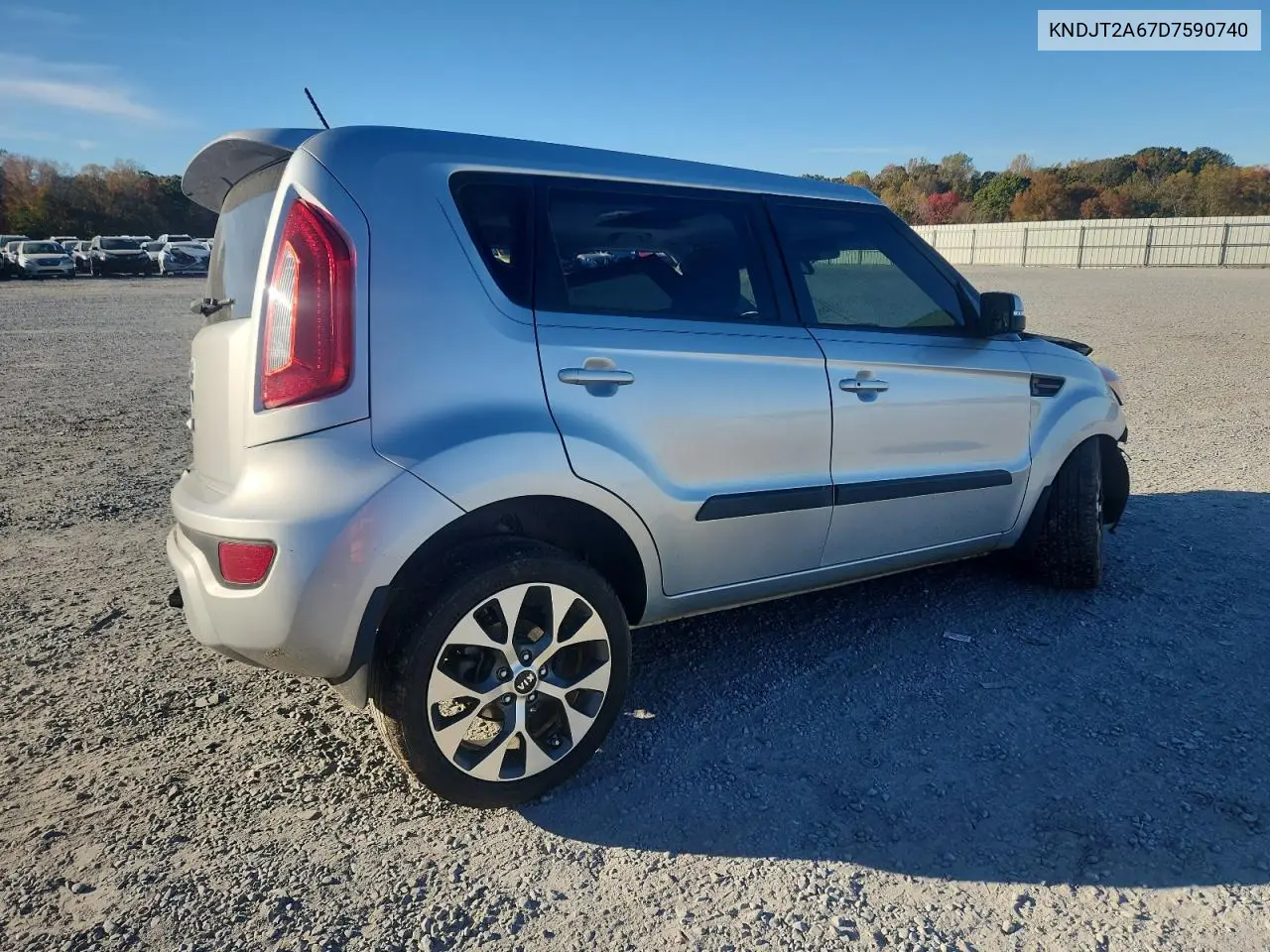 KNDJT2A67D7590740 2013 Kia Soul +