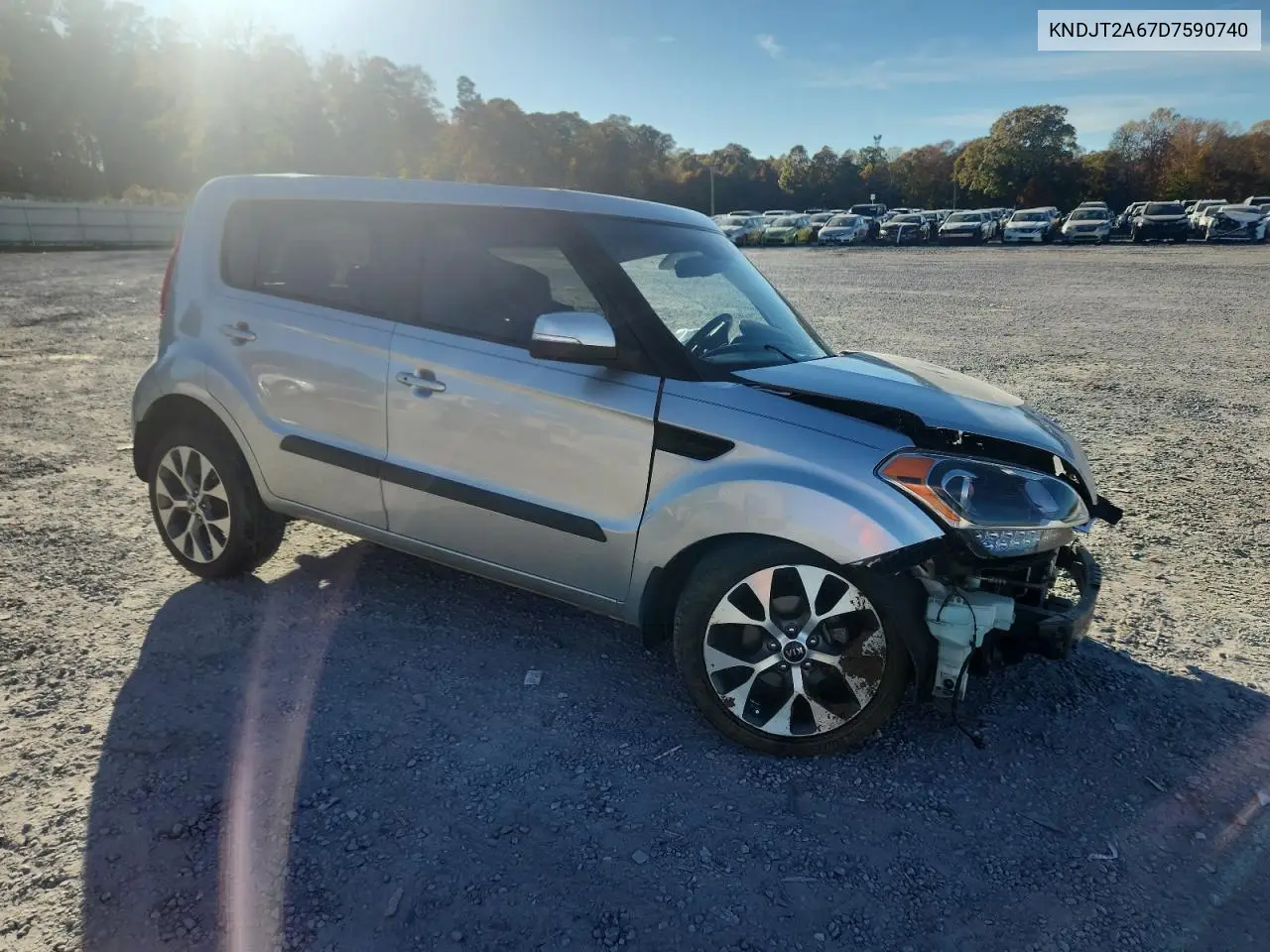 KNDJT2A67D7590740 2013 Kia Soul +