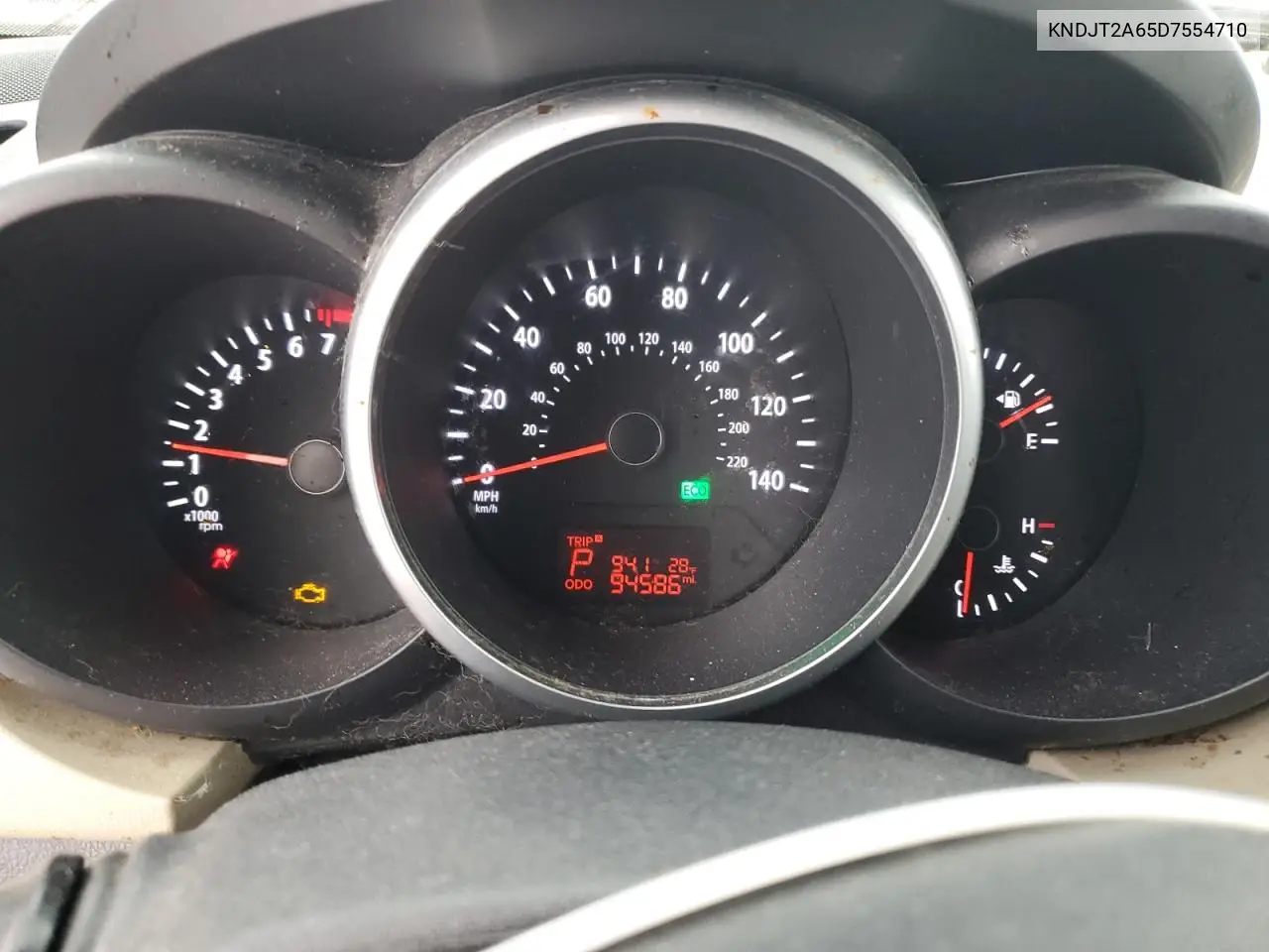 KNDJT2A65D7554710 2013 Kia Soul +