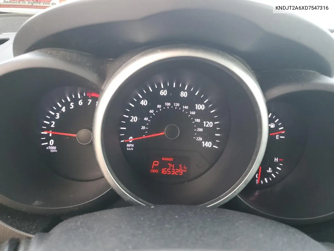 KNDJT2A6XD7547316 2013 Kia Soul +