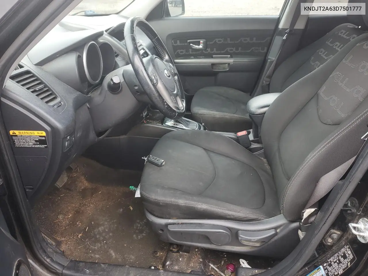 KNDJT2A63D7501777 2013 Kia Soul +