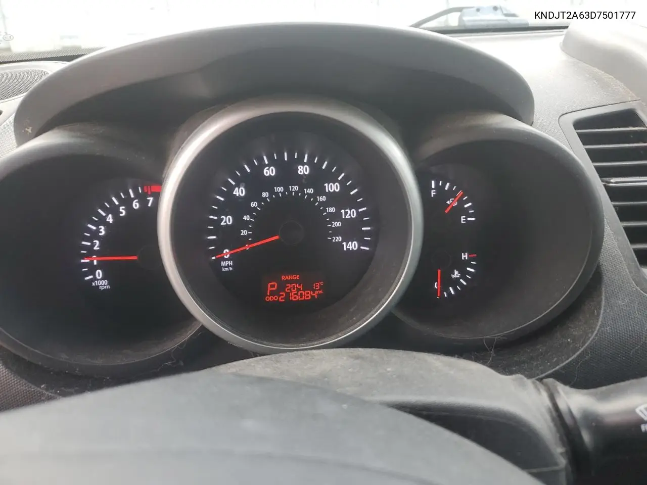 KNDJT2A63D7501777 2013 Kia Soul +