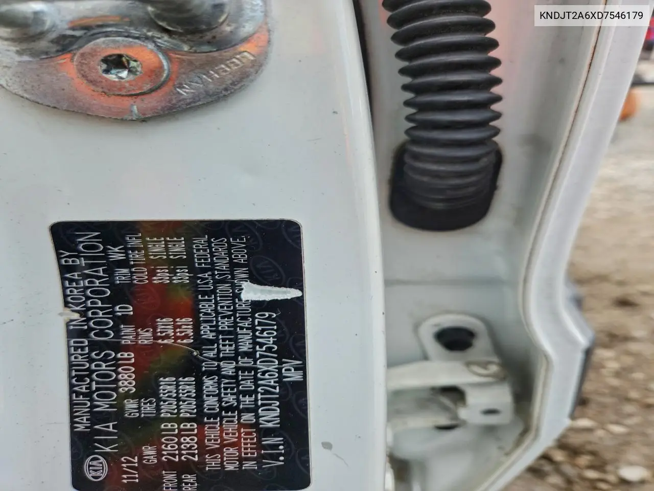 KNDJT2A6XD7546179 2013 Kia Soul +
