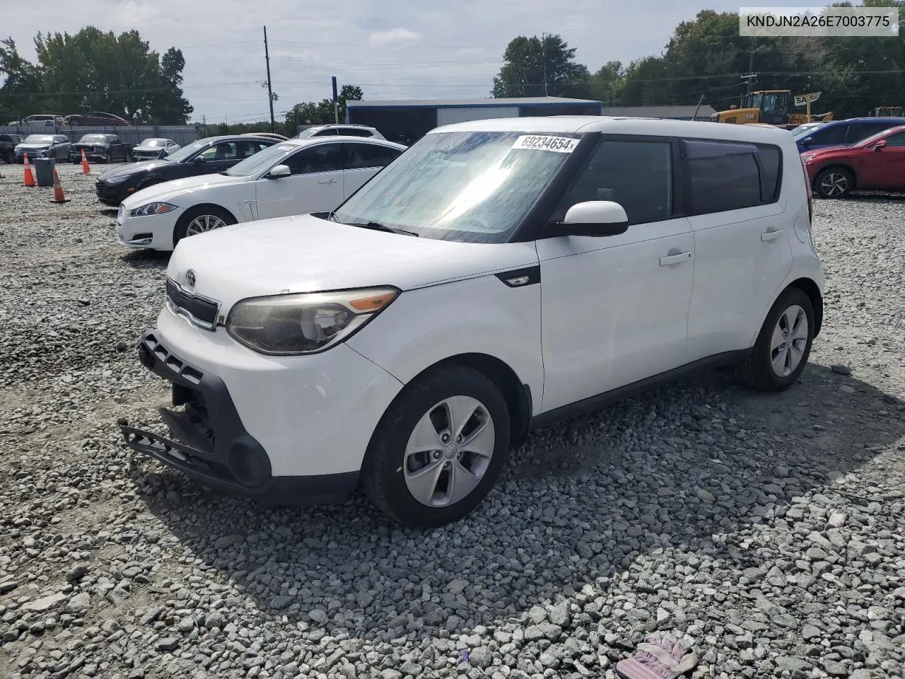 KNDJN2A26E7003775 2014 Kia Soul