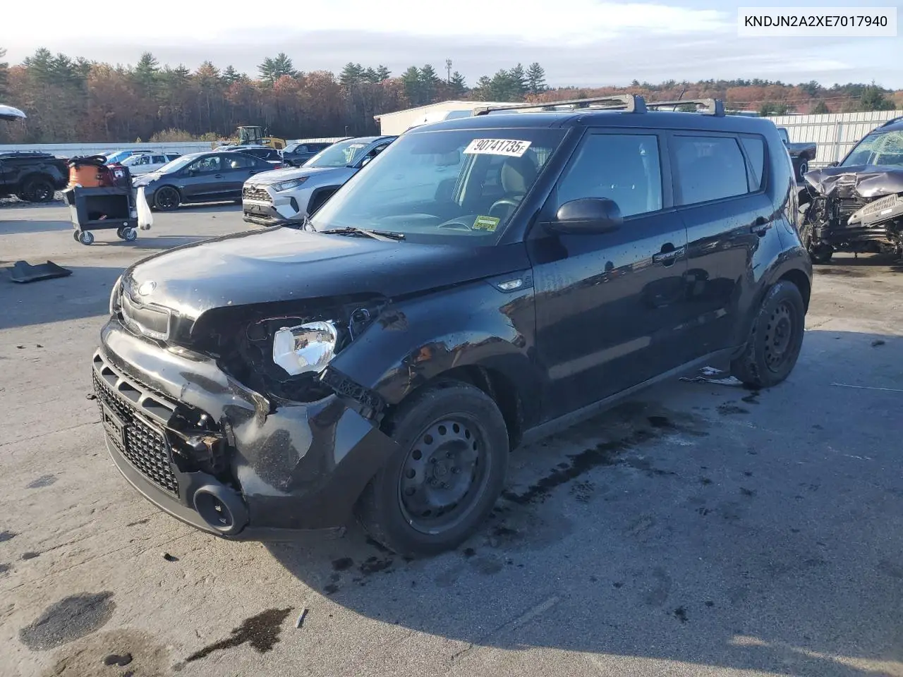 KNDJN2A2XE7017940 2014 Kia Soul