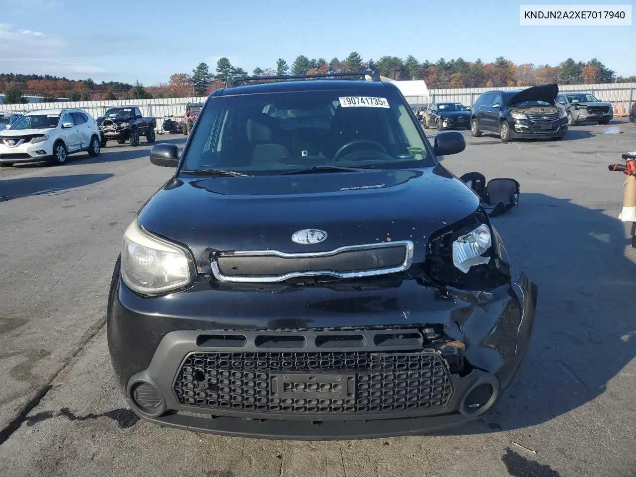 KNDJN2A2XE7017940 2014 Kia Soul