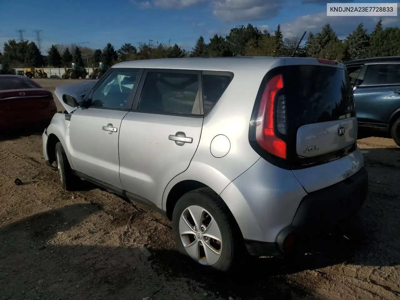 KNDJN2A23E7728833 2014 Kia Soul
