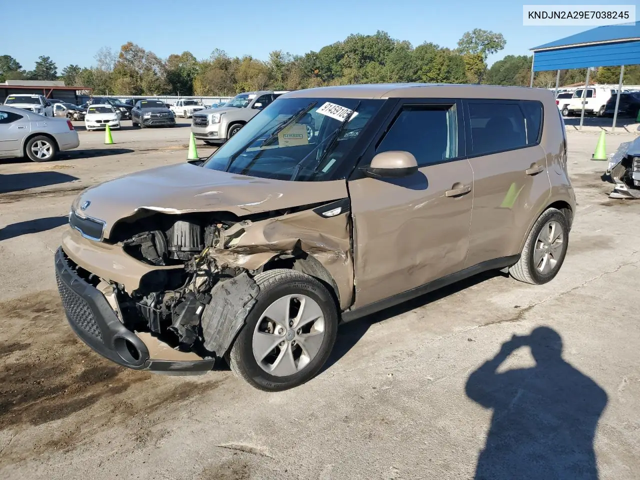 KNDJN2A29E7038245 2014 Kia Soul