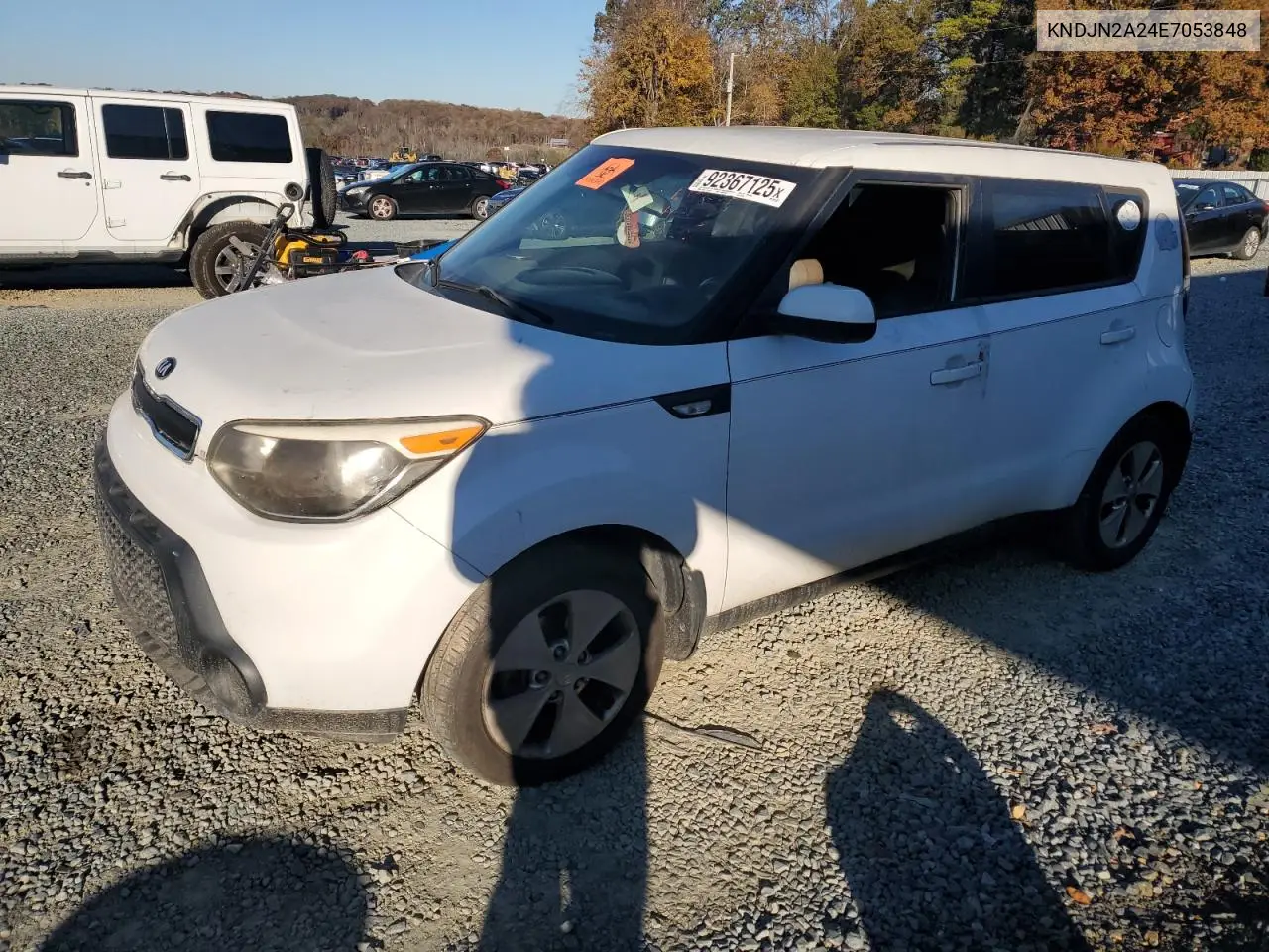 KNDJN2A24E7053848 2014 Kia Soul