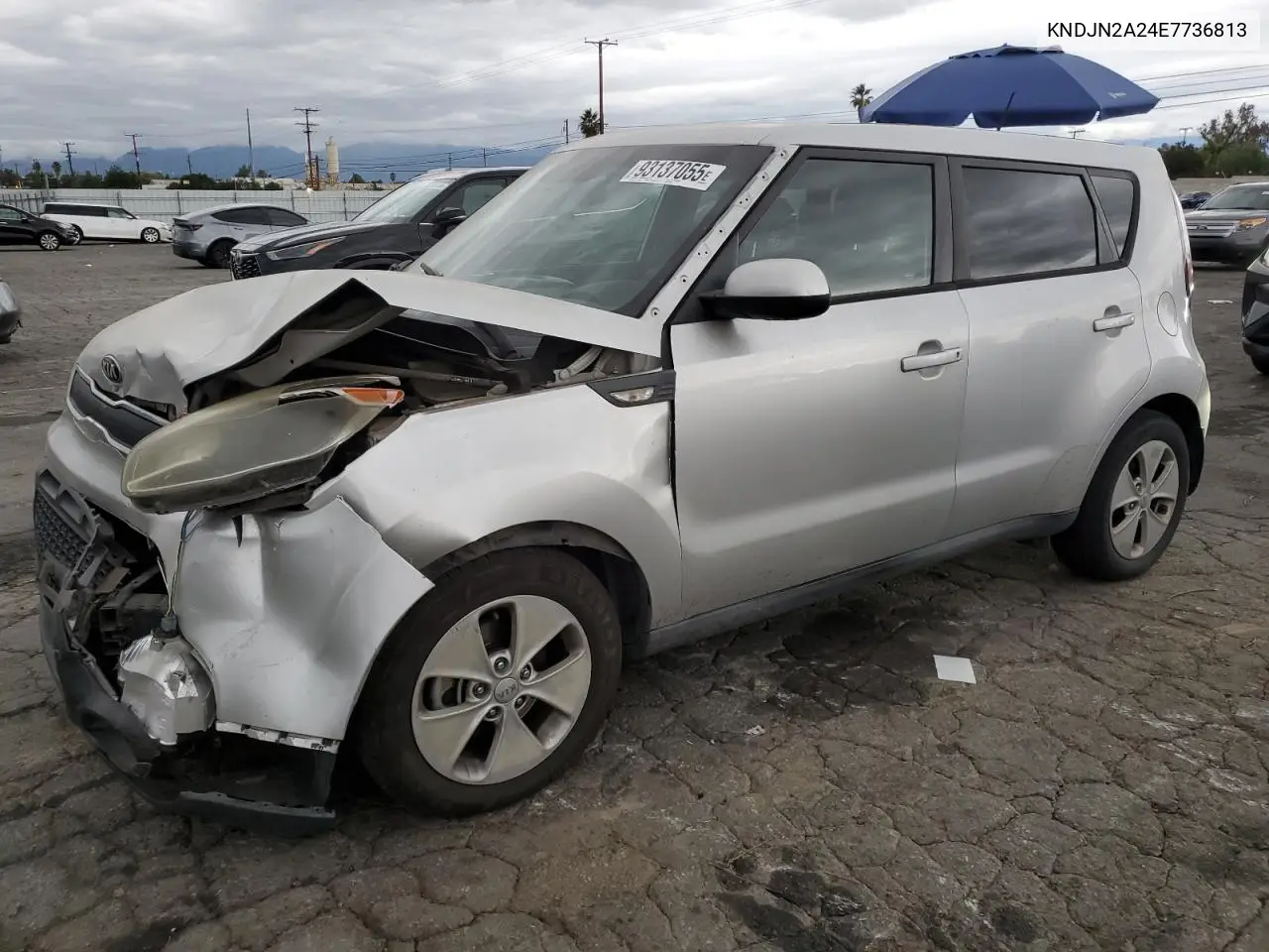 KNDJN2A24E7736813 2014 Kia Soul