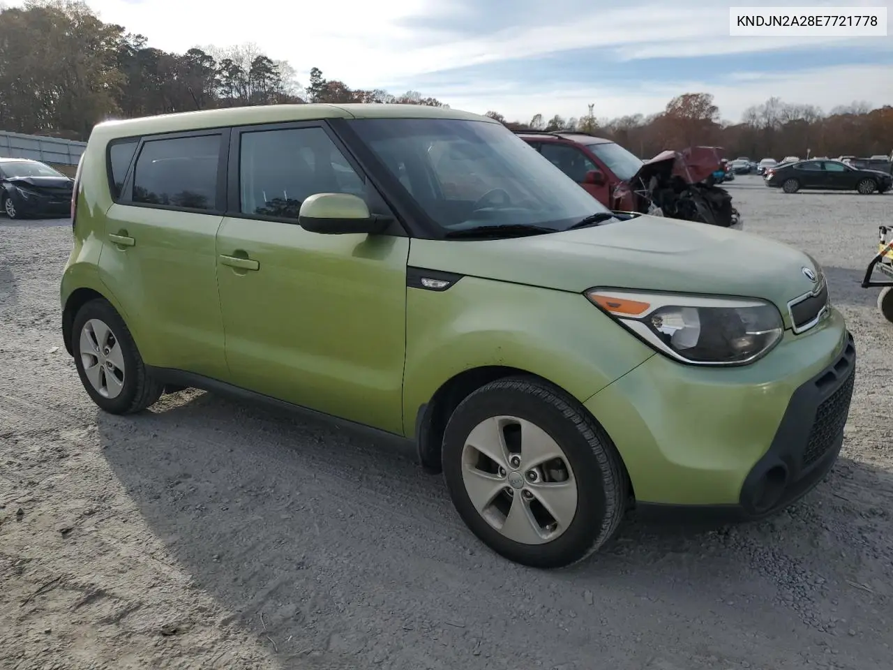 KNDJN2A28E7721778 2014 Kia Soul