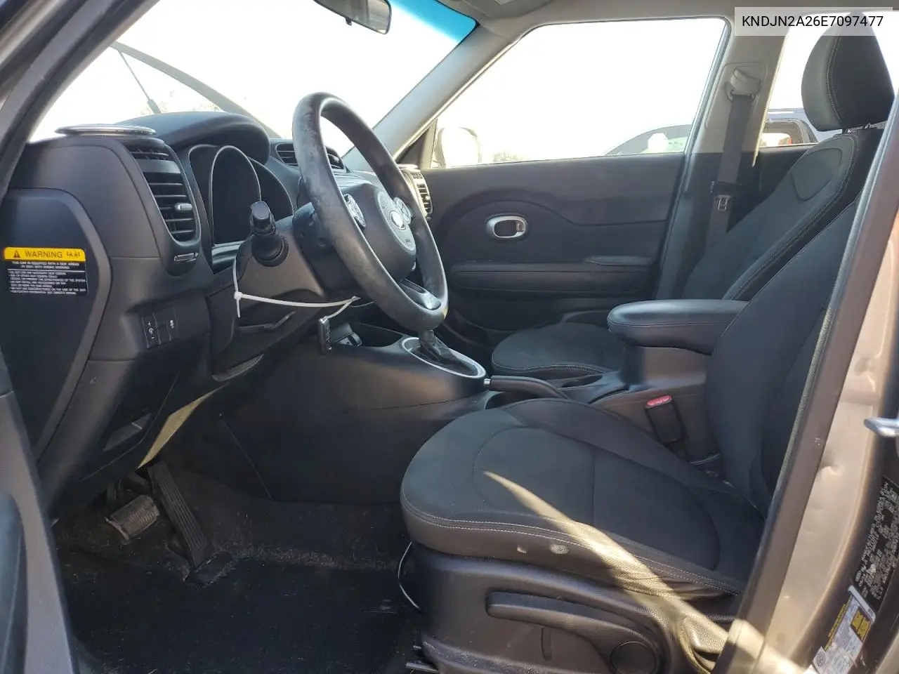 KNDJN2A26E7097477 2014 Kia Soul
