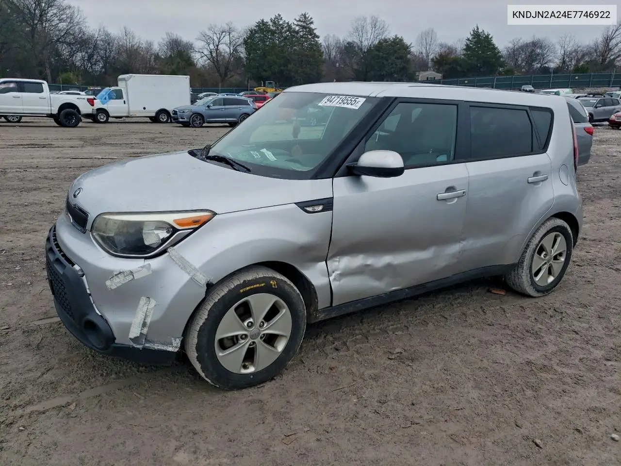 KNDJN2A24E7746922 2014 Kia Soul