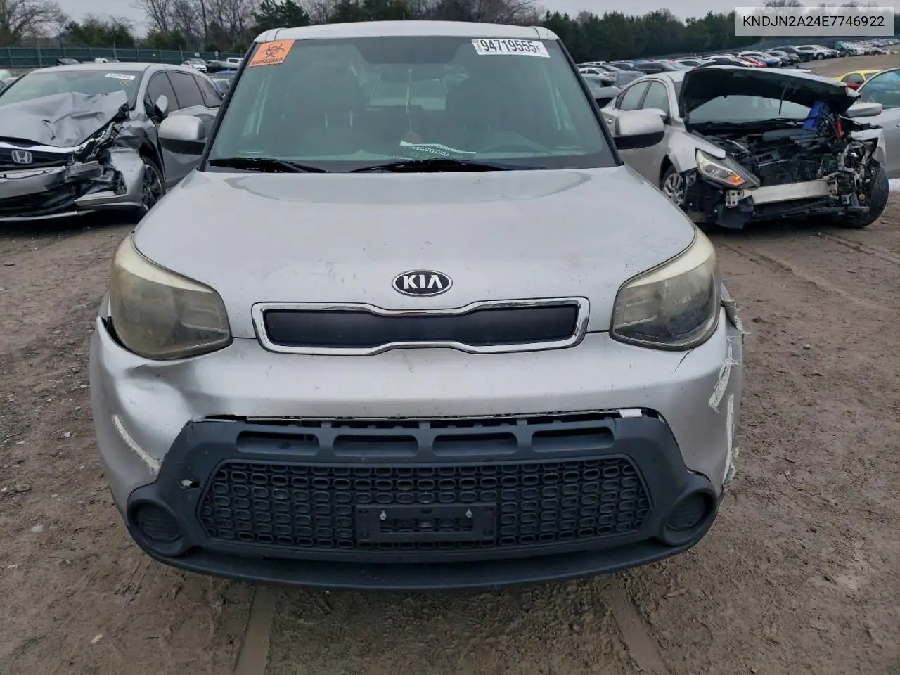 KNDJN2A24E7746922 2014 Kia Soul