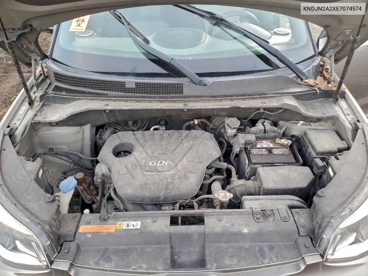 KNDJN2A2XE7074574 2014 Kia Soul