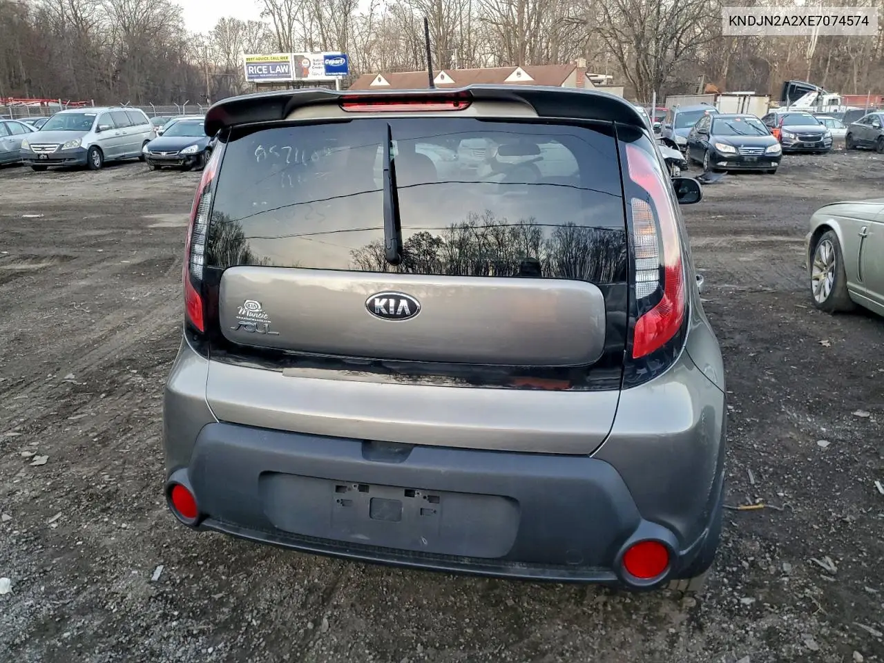 KNDJN2A2XE7074574 2014 Kia Soul