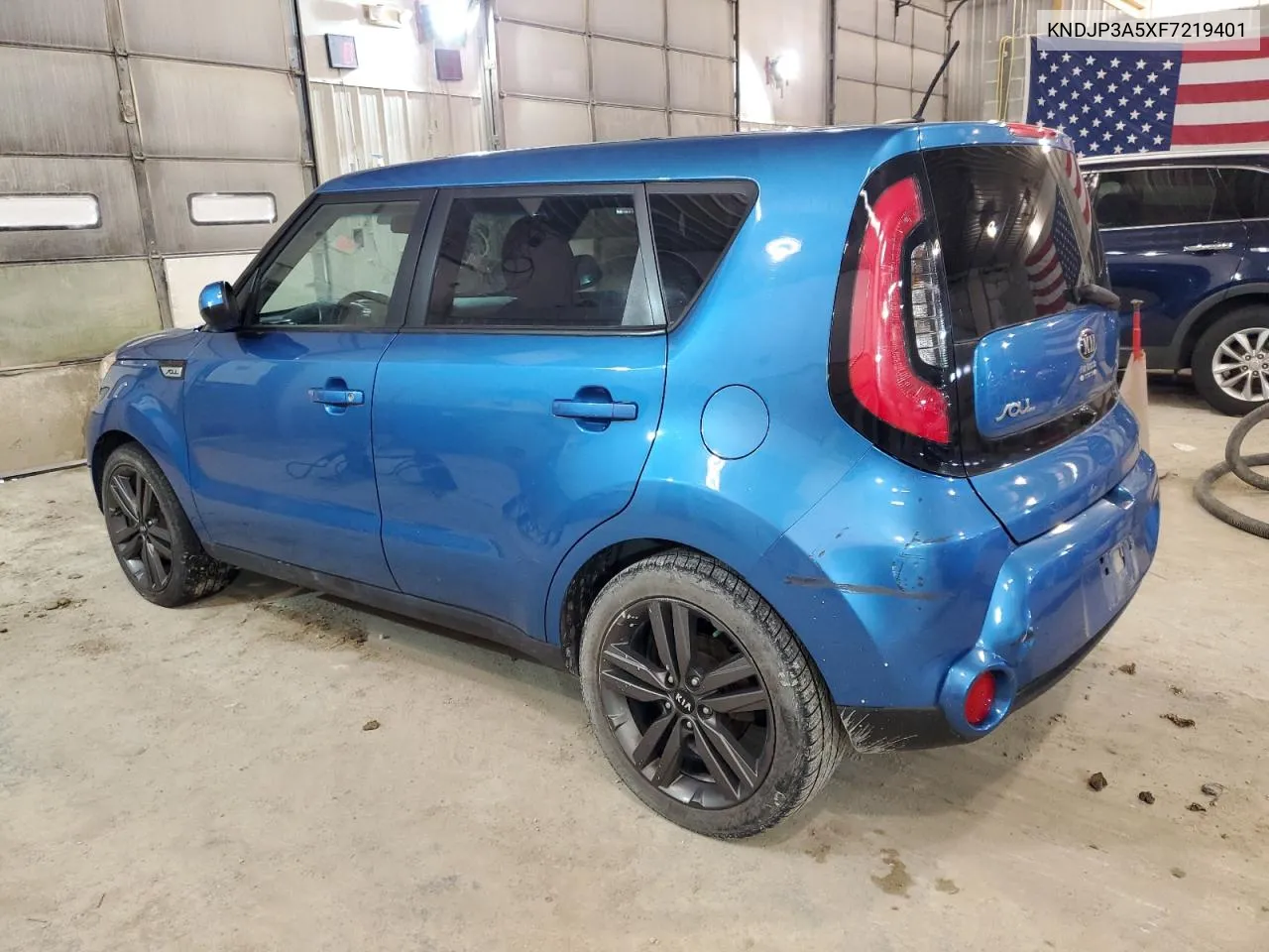 2015 Kia Soul + VIN: KNDJP3A5XF7219401 Lot: 47695993