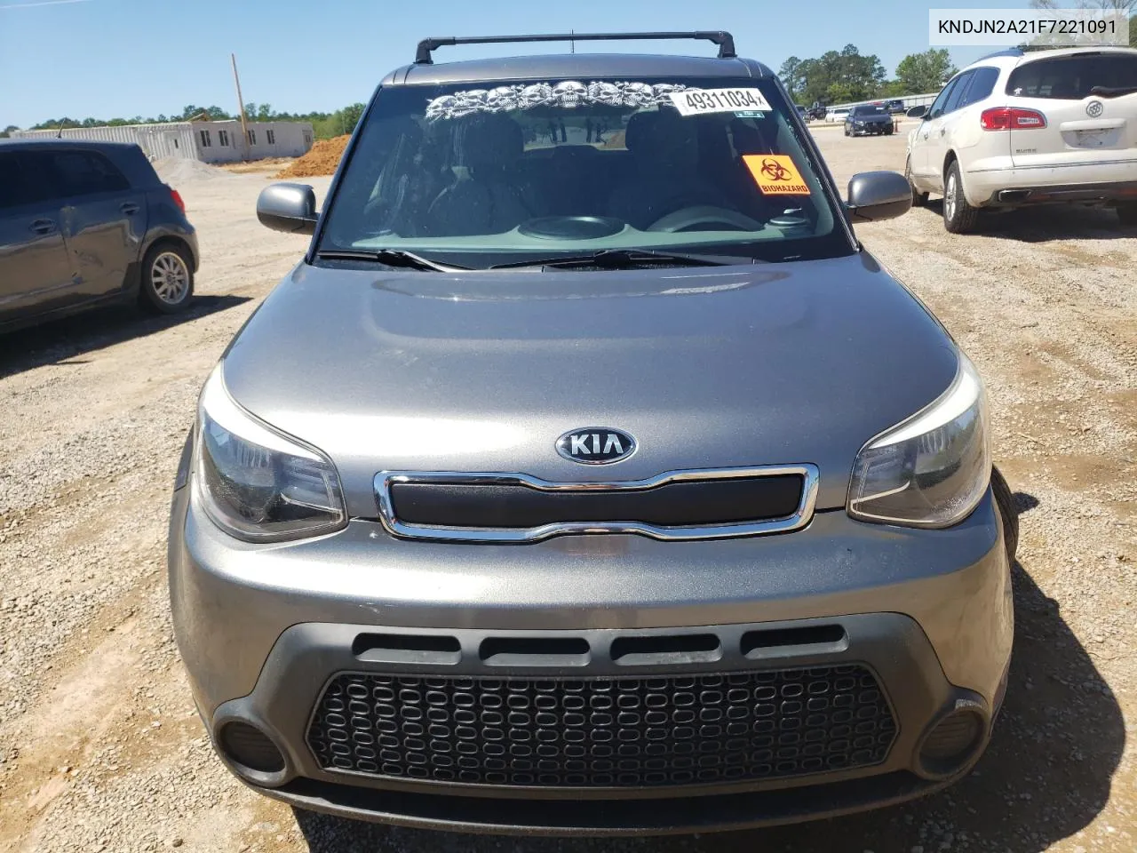 KNDJN2A21F7221091 2015 Kia Soul