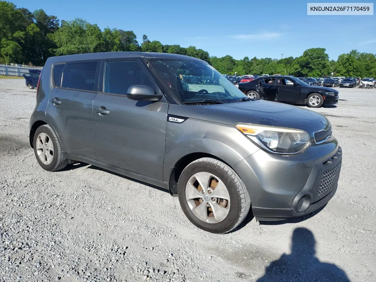 KNDJN2A26F7170459 2015 Kia Soul