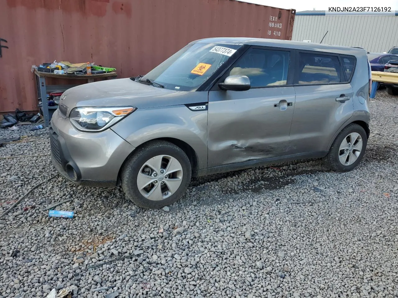 KNDJN2A23F7126192 2015 Kia Soul