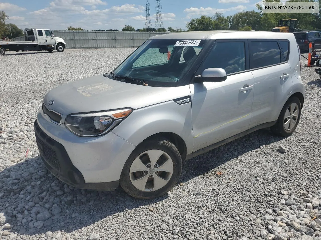 KNDJN2A2XF7801505 2015 Kia Soul