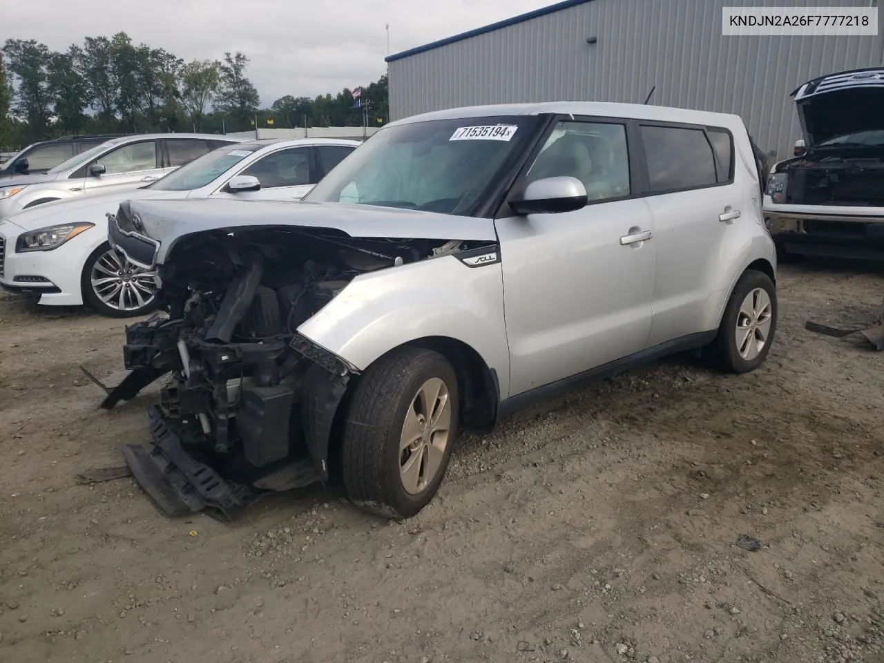 KNDJN2A26F7777218 2015 Kia Soul