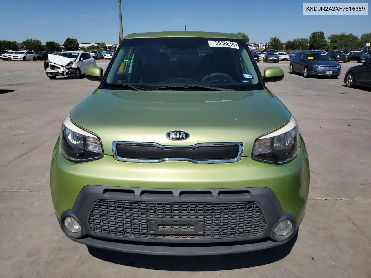 KNDJN2A2XF7816389 2015 Kia Soul