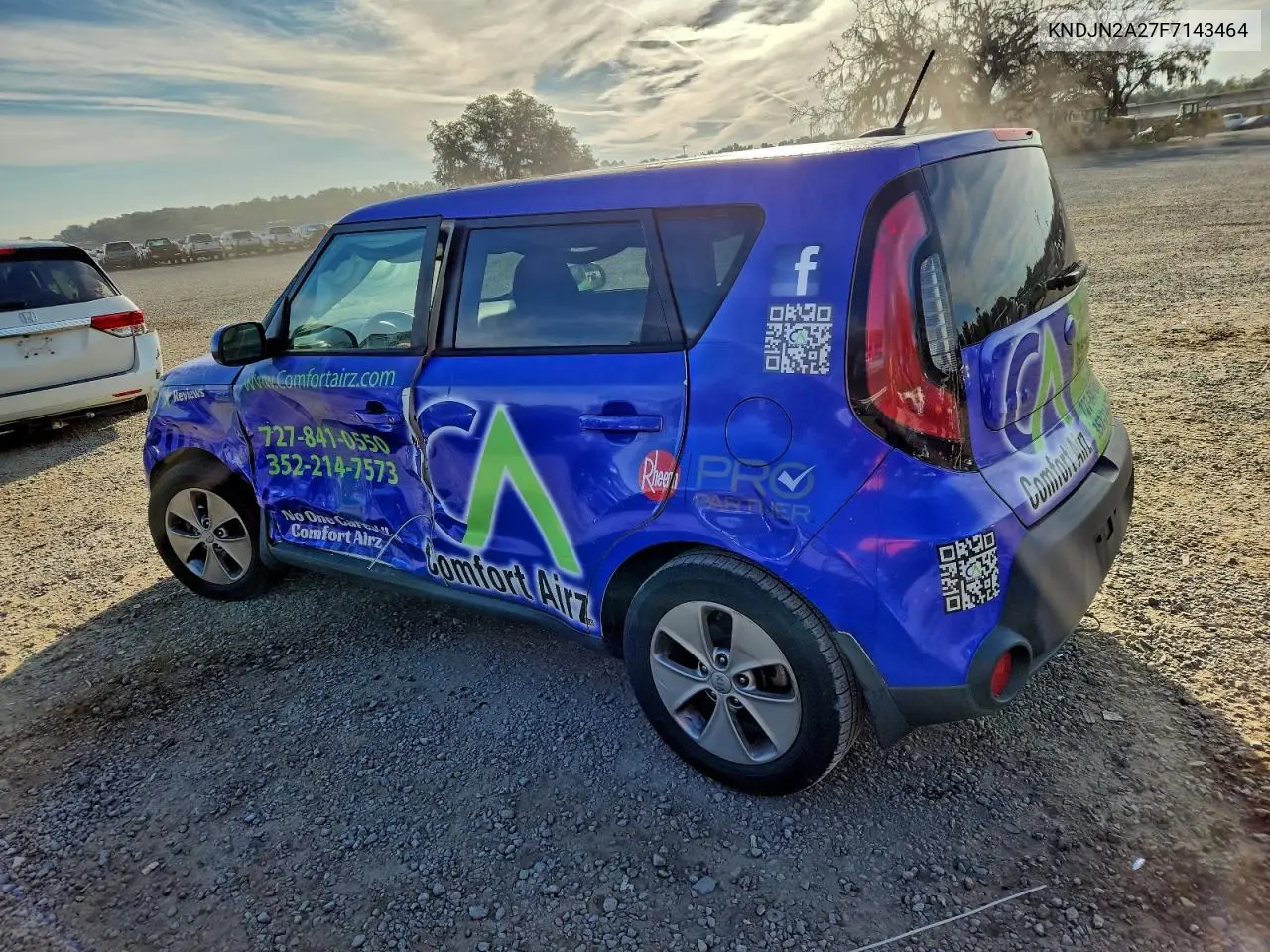 KNDJN2A27F7143464 2015 Kia Soul