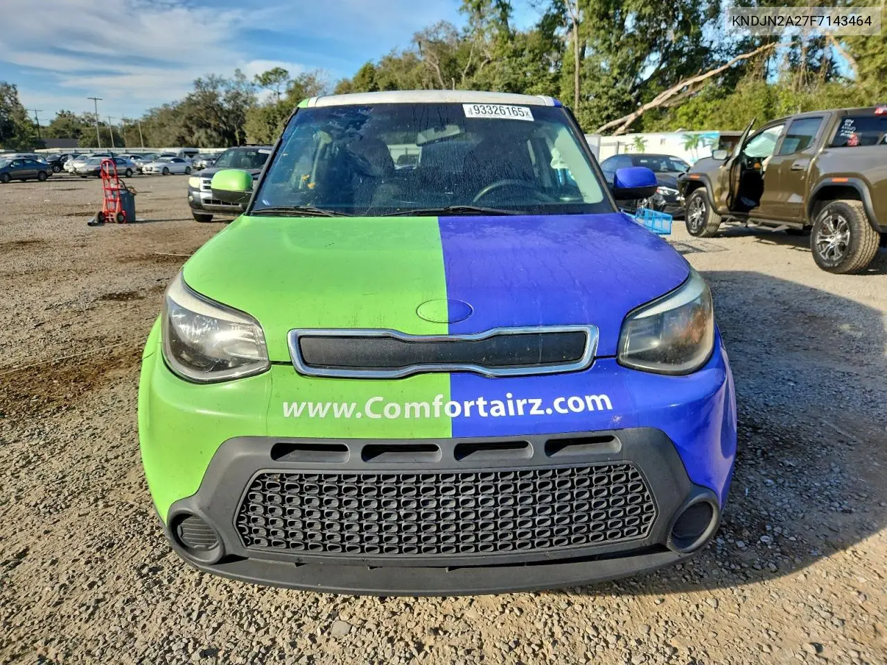 KNDJN2A27F7143464 2015 Kia Soul