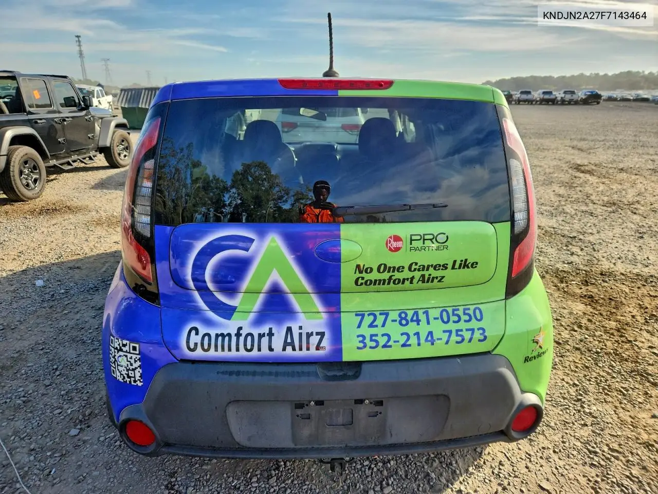 KNDJN2A27F7143464 2015 Kia Soul