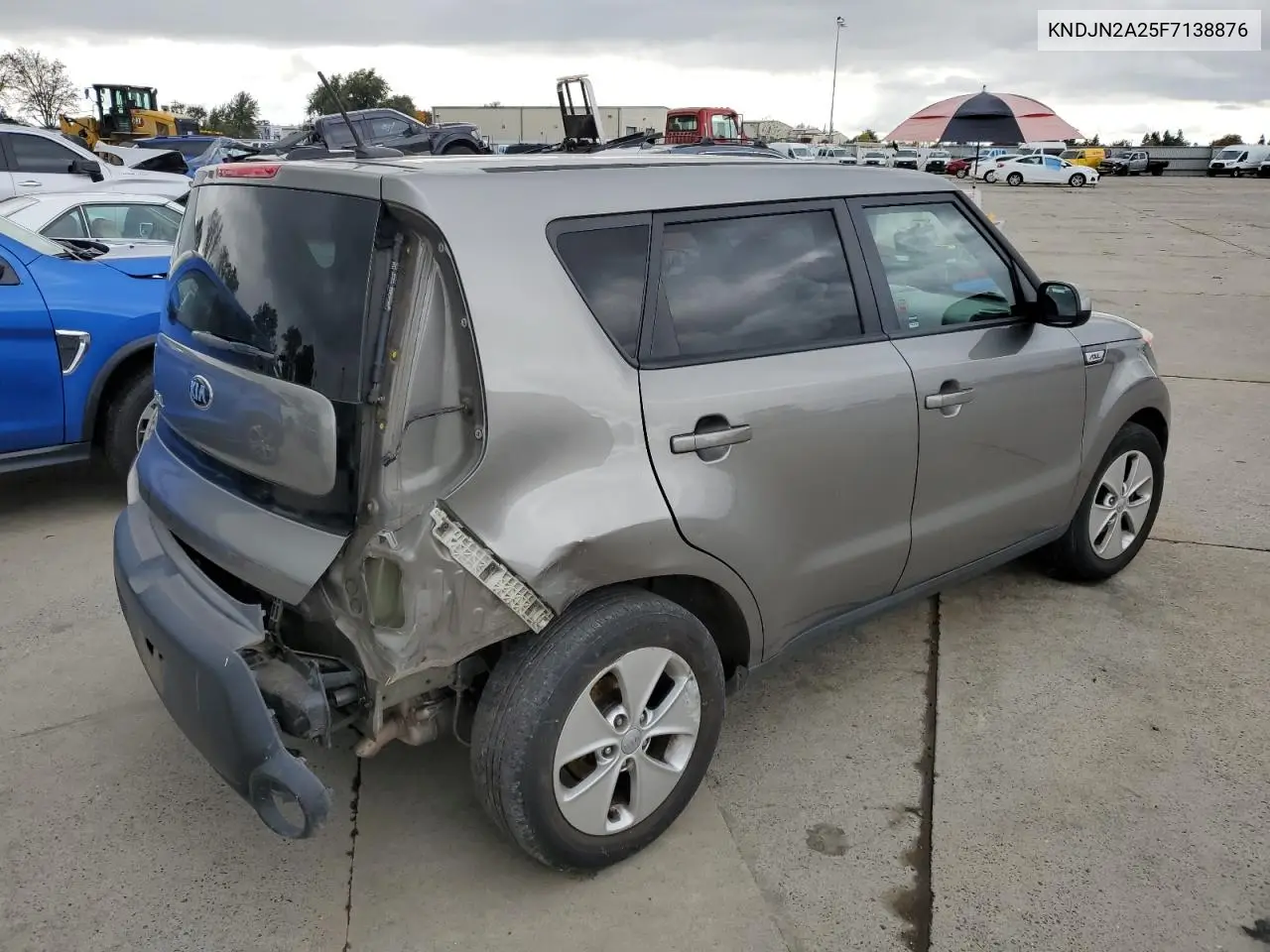 KNDJN2A25F7138876 2015 Kia Soul