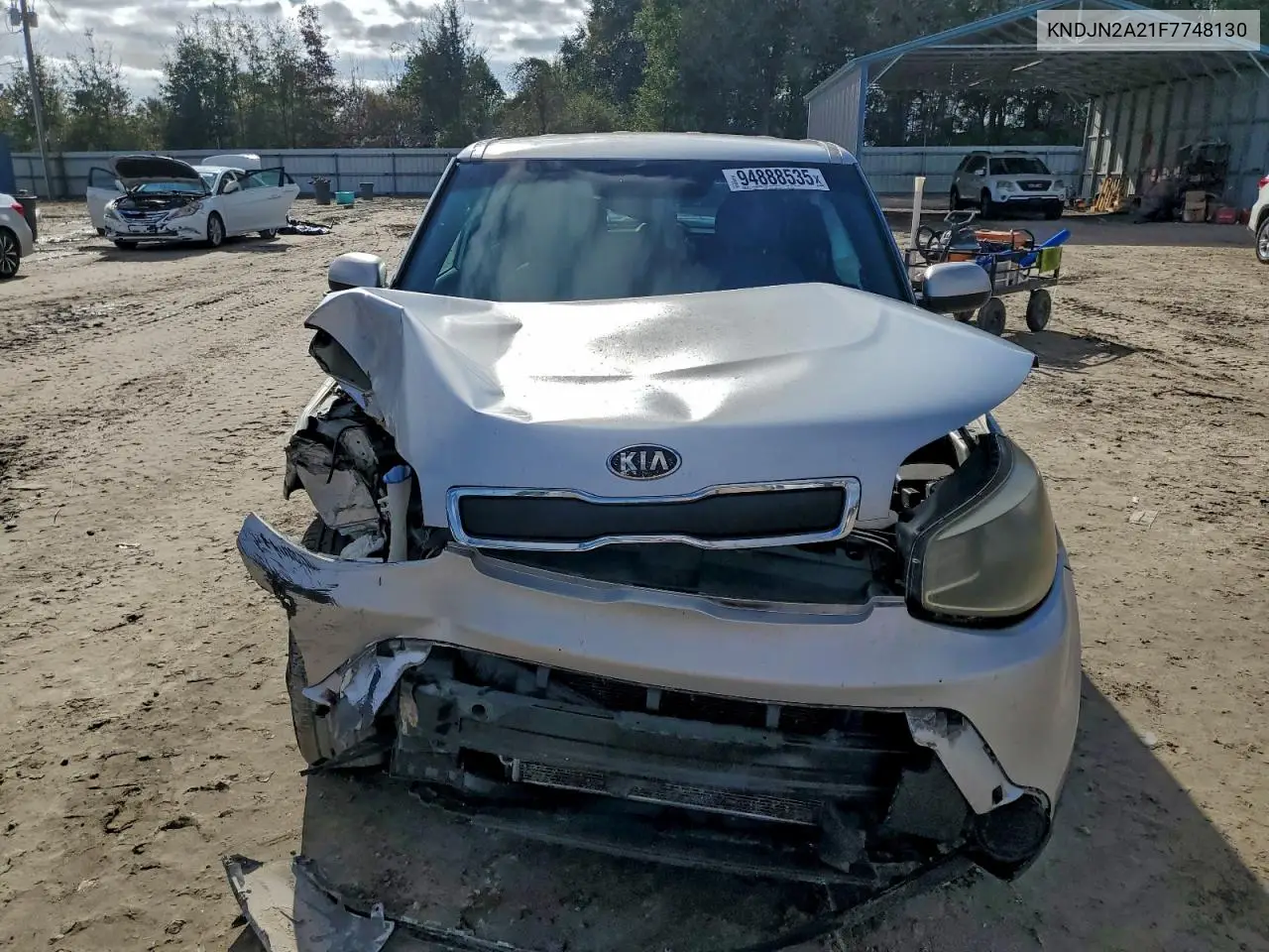 KNDJN2A21F7748130 2015 Kia Soul