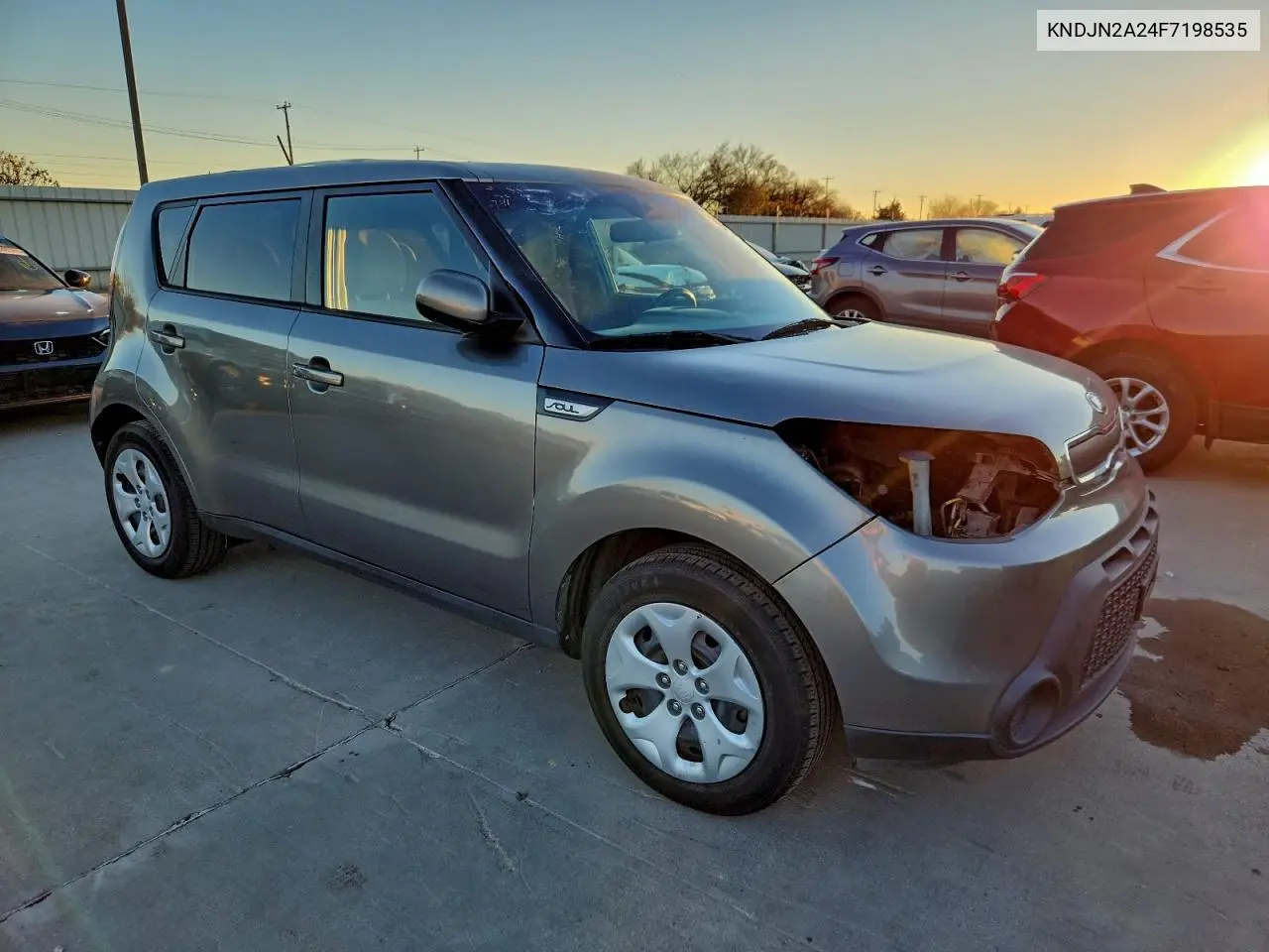 KNDJN2A24F7198535 2015 Kia Soul
