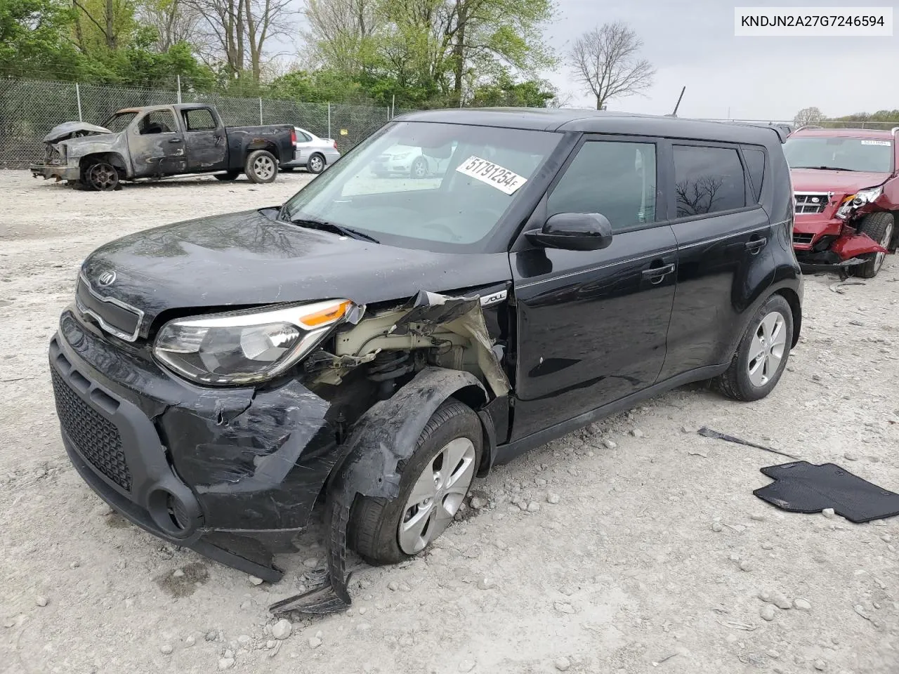 KNDJN2A27G7246594 2016 Kia Soul