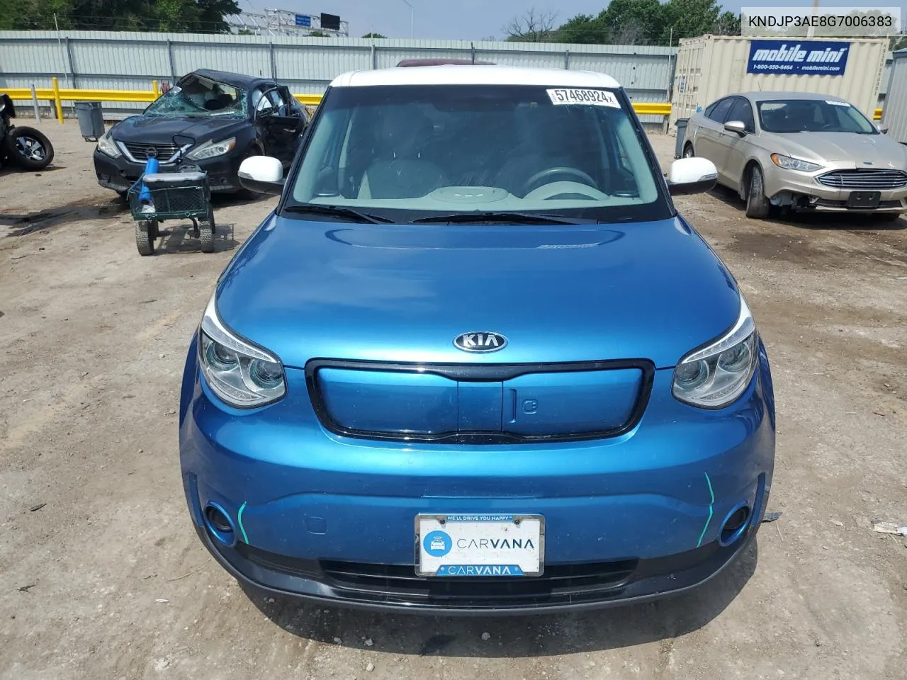 KNDJP3AE8G7006383 2016 Kia Soul Ev