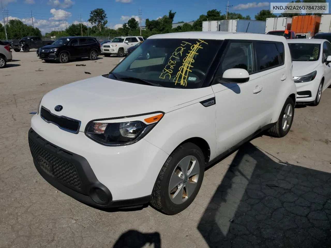 KNDJN2A26G7847382 2016 Kia Soul