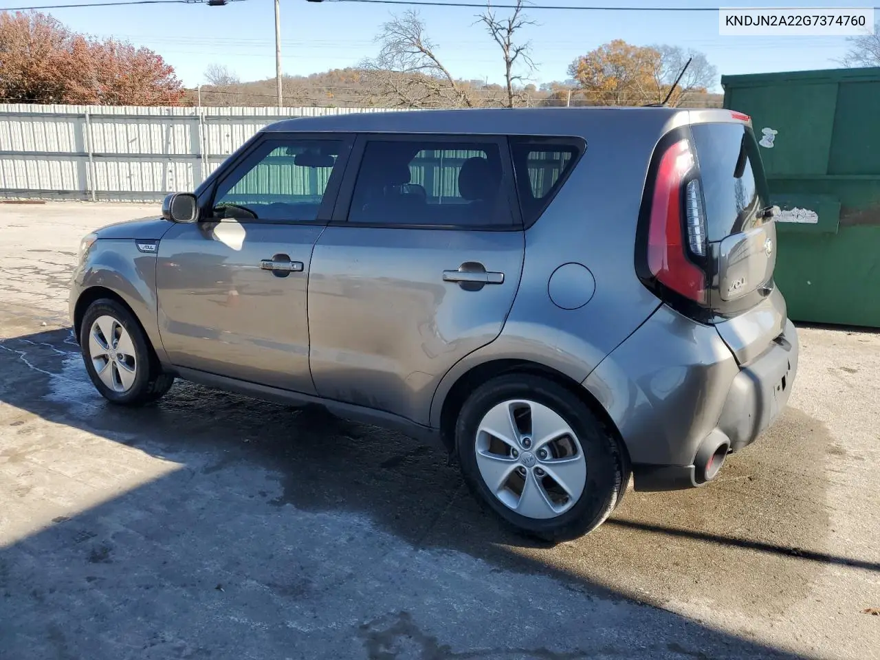 KNDJN2A22G7374760 2016 Kia Soul