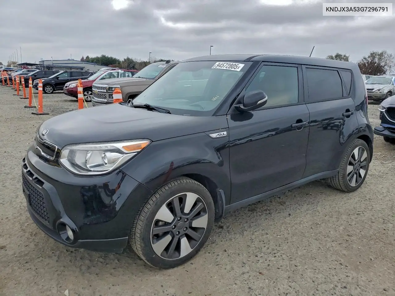KNDJX3A53G7296791 2016 Kia Soul !