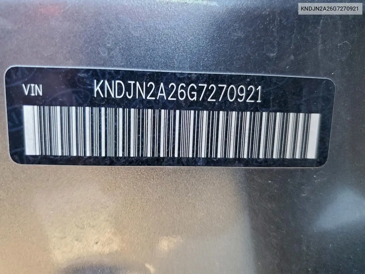 KNDJN2A26G7270921 2016 Kia Soul