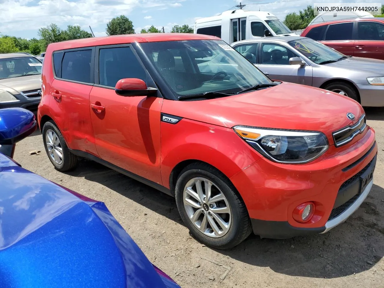 KNDJP3A59H7442905 2017 Kia Soul +