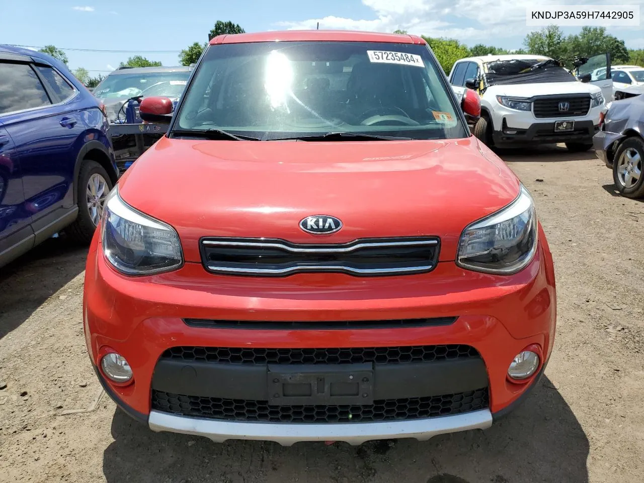 KNDJP3A59H7442905 2017 Kia Soul +