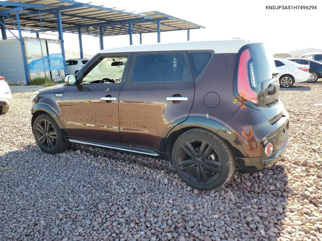 KNDJP3A51H7496294 2017 Kia Soul +