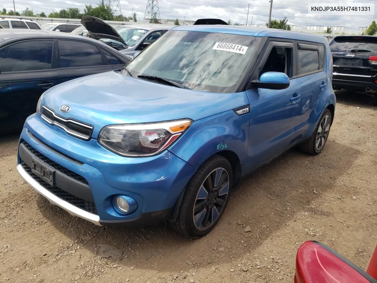 KNDJP3A55H7481331 2017 Kia Soul +