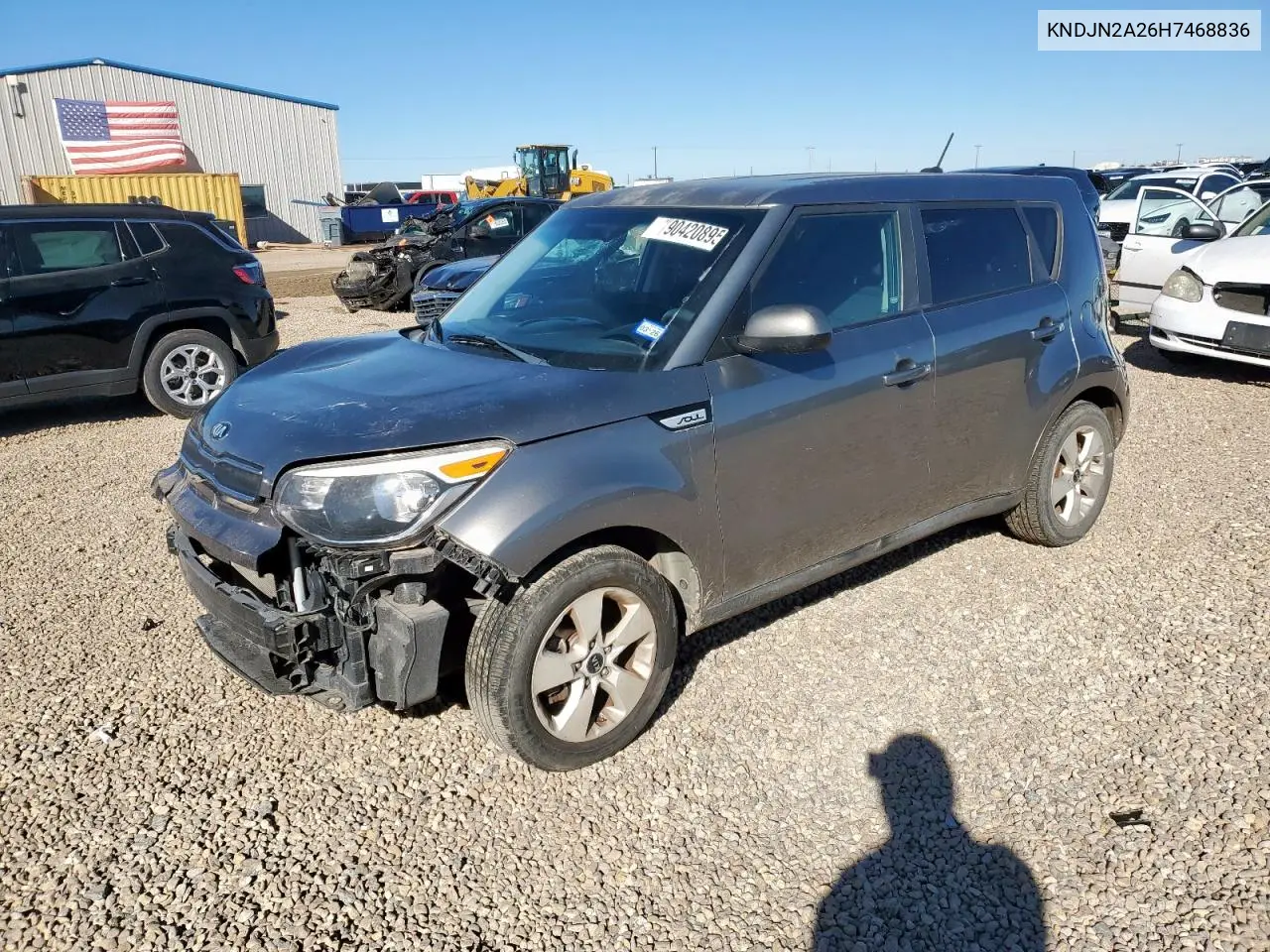 KNDJN2A26H7468836 2017 Kia Soul