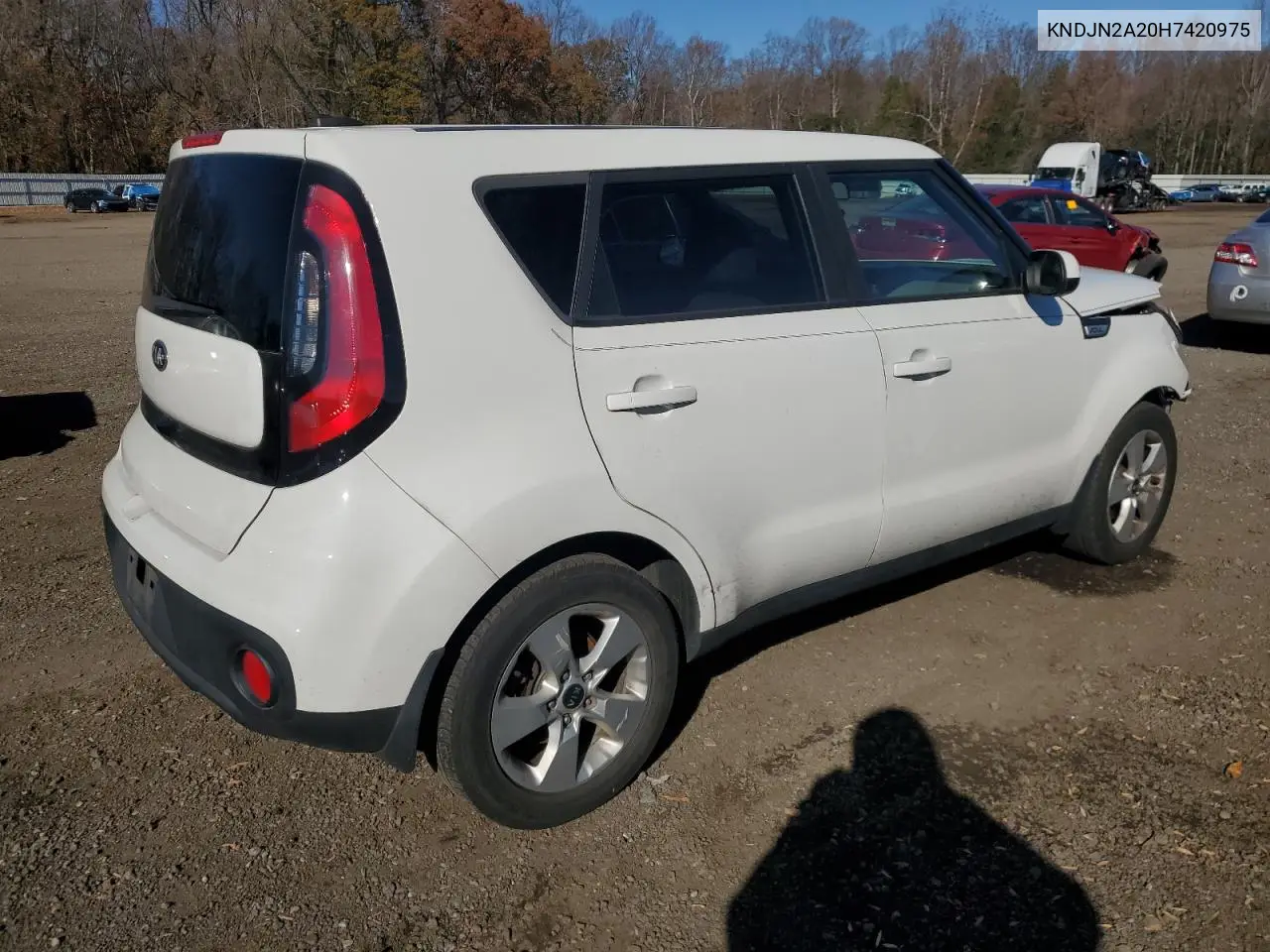 KNDJN2A20H7420975 2017 Kia Soul